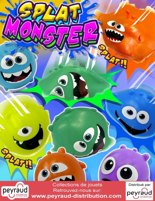 jouets représentant des petits monstres mignons