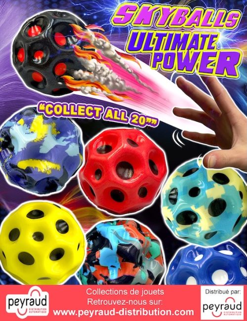 jouets pour capsules : Skyballs ultimate power