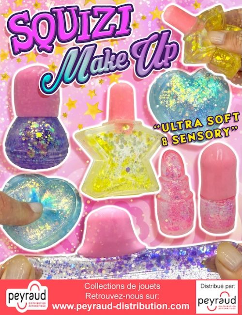 Jouets pour capsules : Squizi Make Up