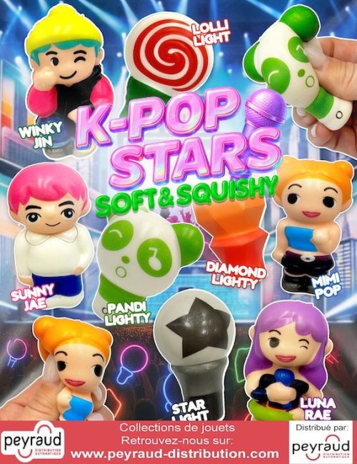 jouets pour capsules : K-Pop Stars Soft & Squishy