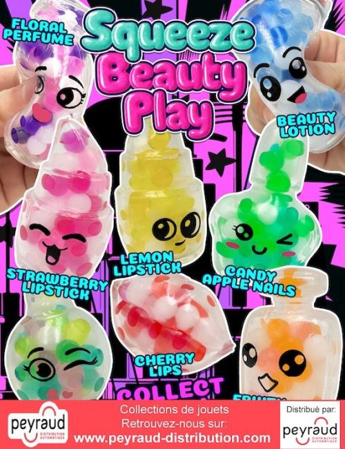 jouets pour capsules : Squeeze Beauty Play