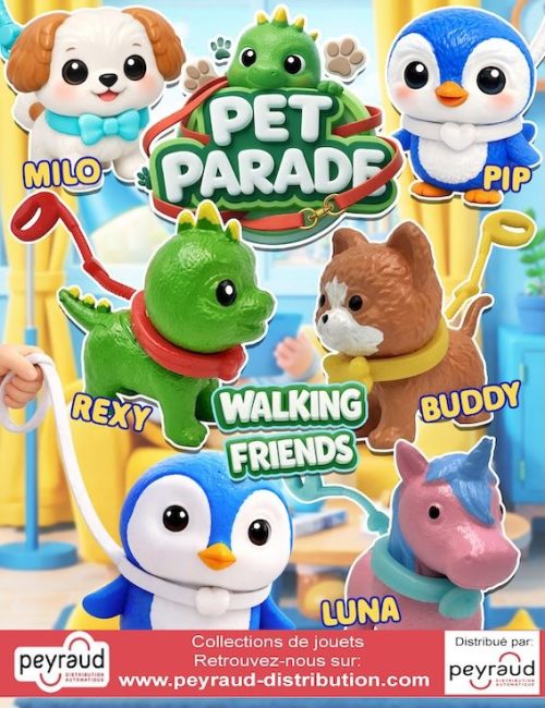 jouets pour capsules : Pet Parade